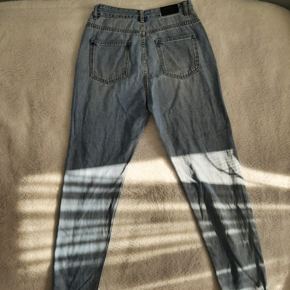 High waisted button up Mum jeans - Picture 3 of 5